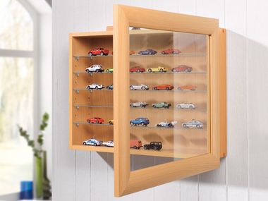 Sammlervitrine Sammelvitrine Vitrine mit 5 Einlegeböden Sicherheitsglas